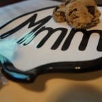 Chocolate Almond Stuffed Cookies with Pumpkin Hot Chocolate