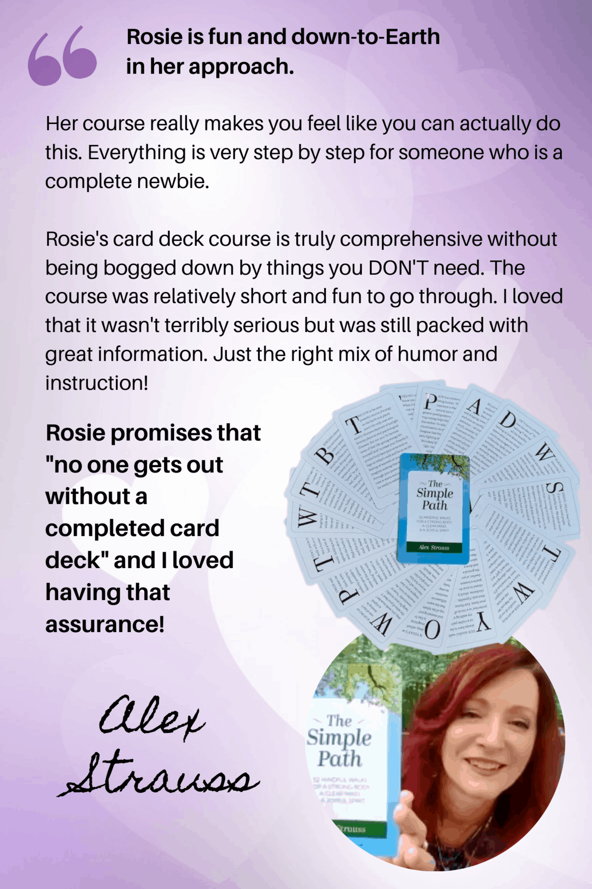 Instagram Testimonials for cards